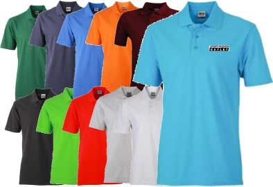 Poloshirt mit Ihrem Vereinslogo gestickt