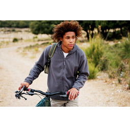 Full Zip Hooded Micro Jacket