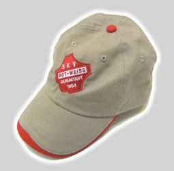 Triangle Sandwich Cap dunkelkhaki/rot