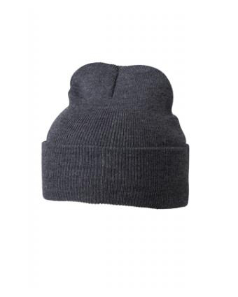 Strick M?tze mit Vereinslogo bestickt